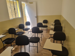 Sala para cursos e aulas em grupo